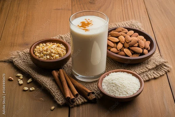 Health Benefits of Badam Milk